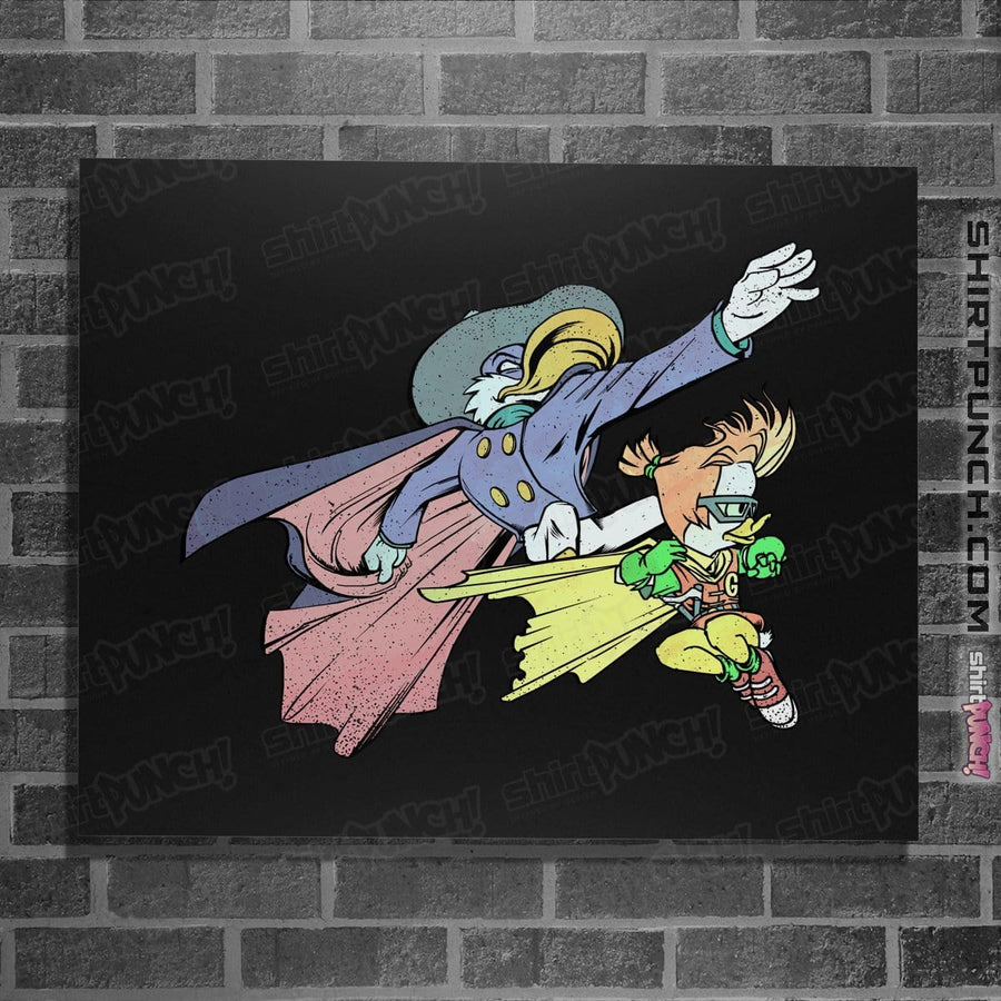 Shirts Posters / 4"x6" / Black The Duck Knight