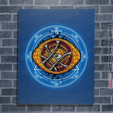 Load image into Gallery viewer, Shirts Posters / 4&quot;x6&quot; / Royal Blue Master Of Time
