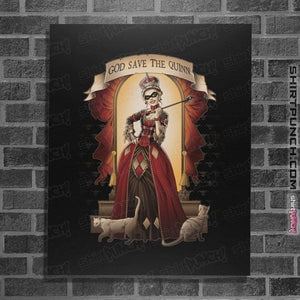 Shirts Posters / 4"x6" / Black God Save The Quinn