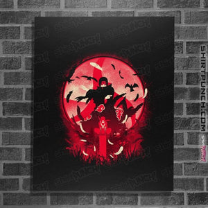 Daily_Deal_Shirts Posters / 4"x6" / Black Eye Of Mangekyou
