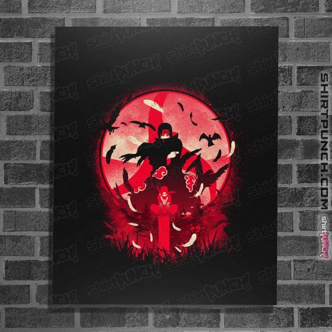 Daily_Deal_Shirts Posters / 4"x6" / Black Eye Of Mangekyou