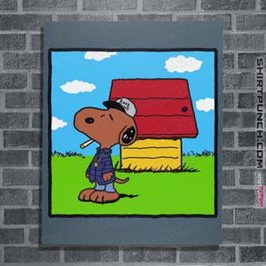 Secret_Shirts Posters / 4"x6" / Indigo Blue DOGGY DOGG