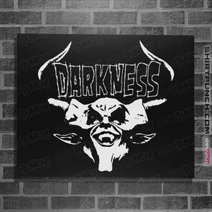 Daily_Deal_Shirts Posters / 4"x6" / Black Darkness