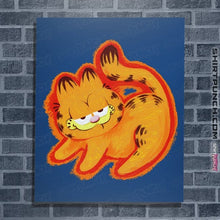 Load image into Gallery viewer, Daily_Deal_Shirts Posters / 4&quot;x6&quot; / Royal Blue The Lasagna King
