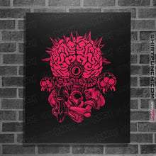 Load image into Gallery viewer, Daily_Deal_Shirts Posters / 4&quot;x6&quot; / Black Brain Bounty
