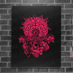 Daily_Deal_Shirts Posters / 4"x6" / Black Brain Bounty