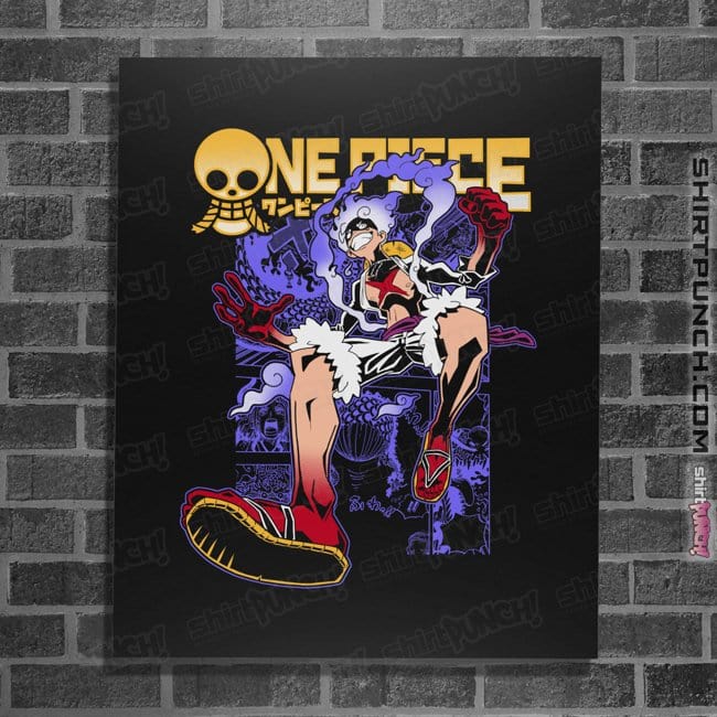 Daily_Deal_Shirts Posters / 4"x6" / Black Gear 5 Joyboy