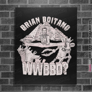 Shirts Posters / 4"x6" / Black What Would Brian Boitano Do?