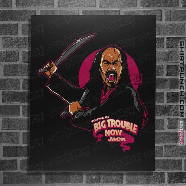 Shirts Posters / 4"x6" / Black Henchman Trouble