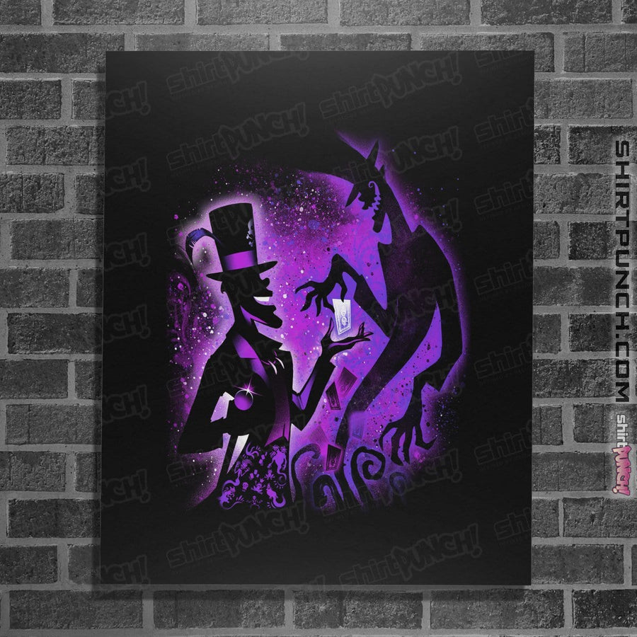 Shirts Posters / 4"x6" / Black Shadow Man