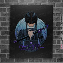 Load image into Gallery viewer, Secret_Shirts Posters / 4&quot;x6&quot; / Black Autumn Wednesday.
