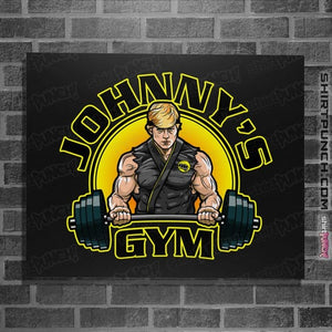 Shirts Posters / 4"x6" / Black Johnny's Gym