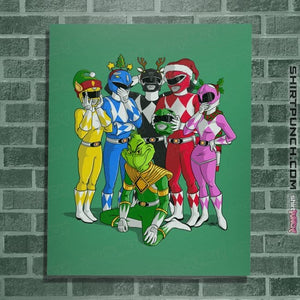 Secret_Shirts Posters / 4"x6" / Irish Green Grinch Ranger!