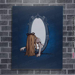 Shirts Posters / 4"x6" / Navy The Looking Glass
