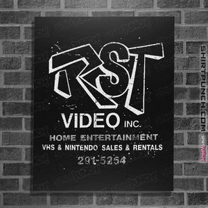 Secret_Shirts Posters / 4"x6" / Black RST Video INC.