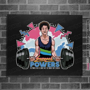 Shirts Posters / 4"x6" / Black Screetch Powers