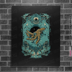 Shirts Posters / 4"x6" / Black Dungeon Master
