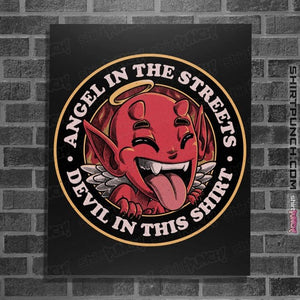 Secret_Shirts Posters / 4"x6" / Black Angel In The Streets