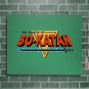 Secret_Shirts Posters / 4"x6" / Irish Green Legend Of Bo-Katan