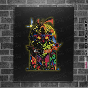 Secret_Shirts Posters / 4"x6" / Black The Skull Kid Crew
