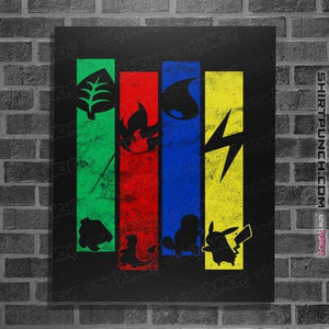 Shirts Posters / 4"x6" / Black Pokestreaks