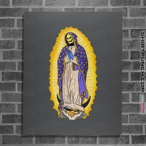 Daily_Deal_Shirts Posters / 4"x6" / Charcoal Our Lady Of Eternia