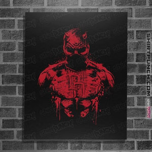 Shirts Posters / 4"x6" / Black The Man Without Fear