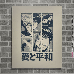 Secret_Shirts Posters / 4"x6" / Natural Trigun Gunsmoke