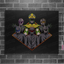 Load image into Gallery viewer, Daily_Deal_Shirts Posters / 4&quot;x6&quot; / Black Ghost Rangers
