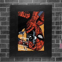 Load image into Gallery viewer, Shirts Posters / 4&quot;x6&quot; / Black The Joking Spider
