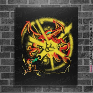 Daily_Deal_Shirts Posters / 4"x6" / Black A Shot In The Dark