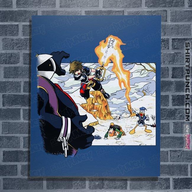 Secret_Shirts Posters / 4"x6" / Royal Blue Chronohearts