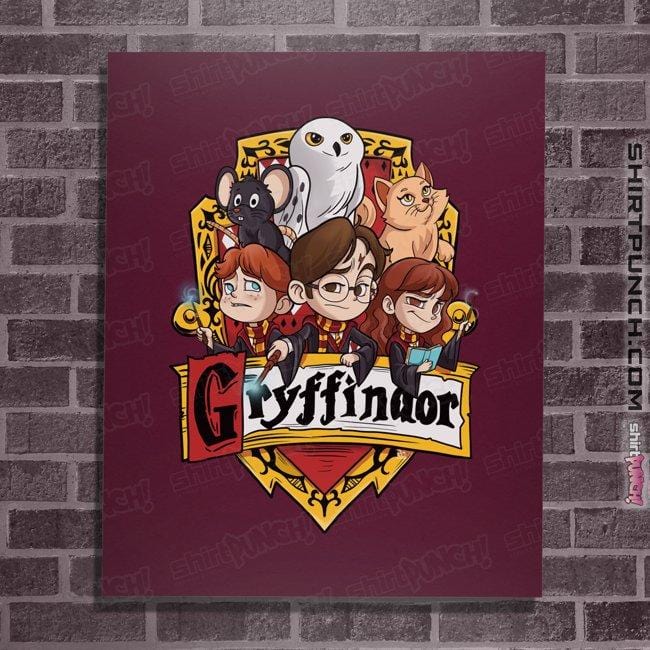 Secret_Shirts Posters / 4"x6" / Maroon Little Wizards