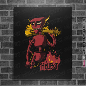 Shirts Posters / 4"x6" / Black Hellbot