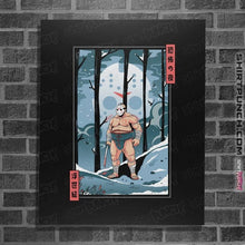 Load image into Gallery viewer, Secret_Shirts Posters / 4&quot;x6&quot; / Black Fright Night Sumo Ukiyo-e Jason
