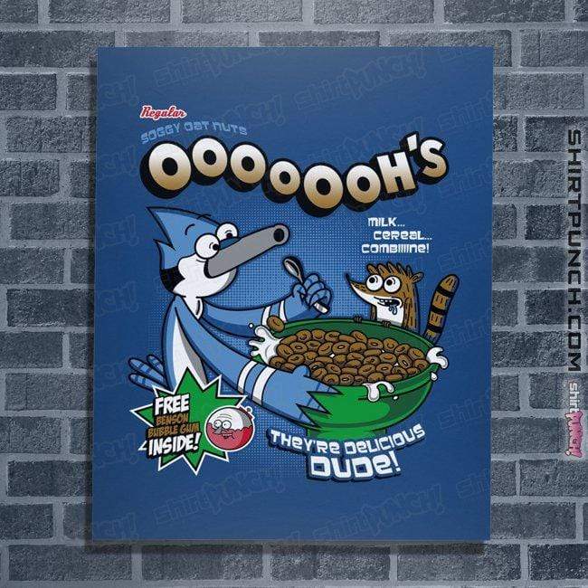 Shirts Posters / 4"x6" / Royal Blue Regular Cereal