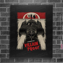 Load image into Gallery viewer, Secret_Shirts Posters / 4&quot;x6&quot; / Black Villain Proof Poster

