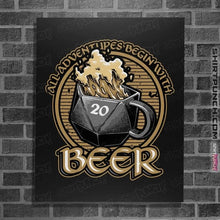 Load image into Gallery viewer, Secret_Shirts Posters / 4&quot;x6&quot; / Black Beer Adventures
