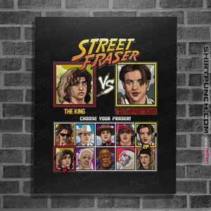 Secret_Shirts Posters / 4"x6" / Black Street Frasier