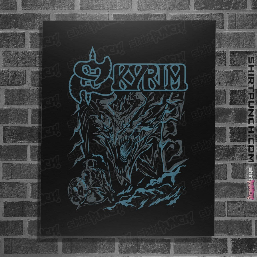 Shirts Posters / 4"x6" / Black Dragon Hunter
