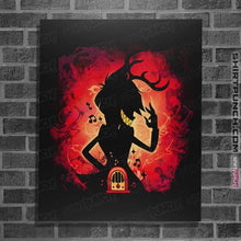 Load image into Gallery viewer, Daily_Deal_Shirts Posters / 4&quot;x6&quot; / Black Deer Demon
