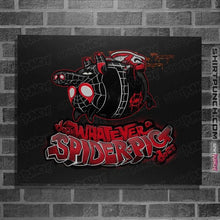 Load image into Gallery viewer, Secret_Shirts Posters / 4&quot;x6&quot; / Black Spider-Pig - 1610
