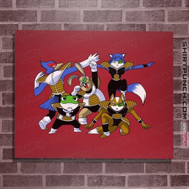 Shirts Posters / 4"x6" / Red Fox Force