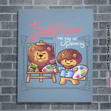 Load image into Gallery viewer, Secret_Shirts Posters / 4&quot;x6&quot; / Powder Blue Kitty Painter!
