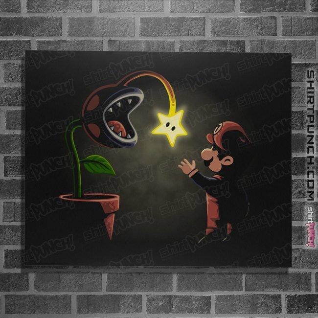 Shirts Posters / 4"x6" / Black Plant Trap