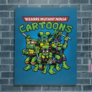 Shirts Posters / 4"x6" / Sapphire Ninja Cartoons
