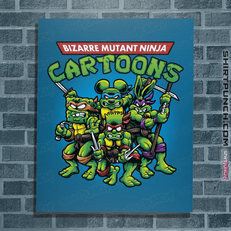 Shirts Posters / 4"x6" / Sapphire Ninja Cartoons