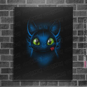 Shirts Posters / 4"x6" / Black Dragon Eyes