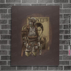 Shirts Posters / 4"x6" / Dark Chocolate Bounsteam Hunter