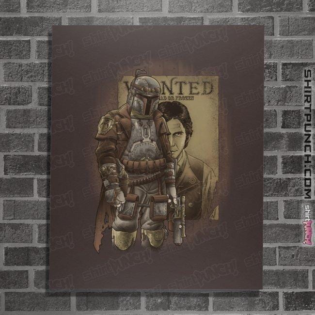 Shirts Posters / 4"x6" / Dark Chocolate Bounsteam Hunter